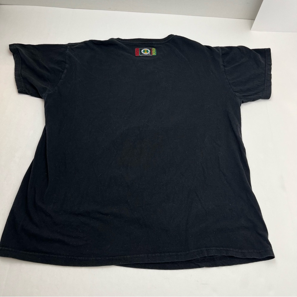 Tupac Shakur Cross Colours Shirt Tee Adult Large Black Graphic Rap 90s *FLAW - Picture 9 of 9